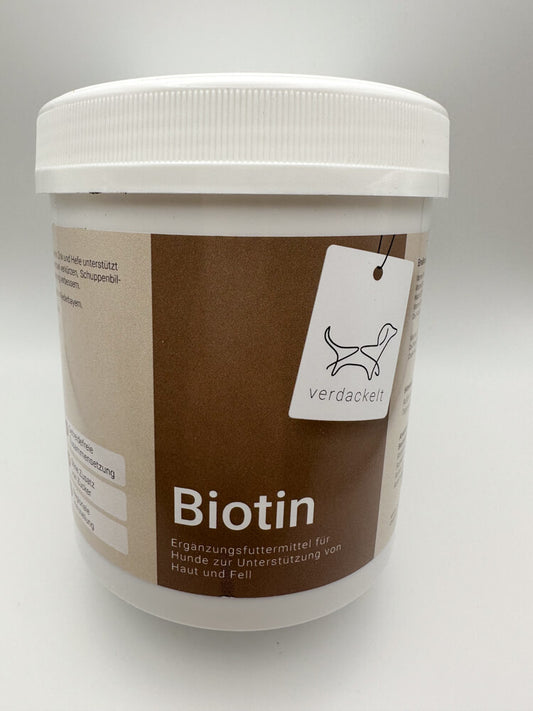Biotin für schönes Fell